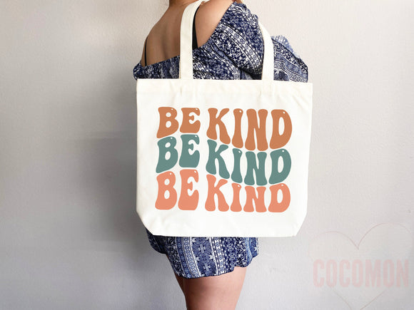Kindness Tote Bag Canvas Womens Tote For Her Cute Tote Bag Reusable Bag Grocery Tote Shopper Aesthetic Tote Everyday Tote Eco Friendly Bag