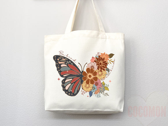 Kindness Tote Bag Canvas Womens Tote For Her Cute Tote Bag Reusable Bag Grocery Tote Shopper Aesthetic Tote Everyday Tote Eco Friendly Bag