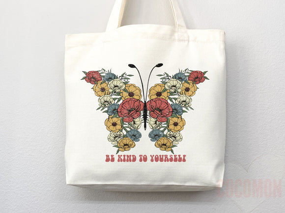 Kindness Tote Bag Canvas Womens Tote For Her Cute Tote Bag Reusable Bag Grocery Tote Shopper Aesthetic Tote Everyday Tote Eco Friendly Bag