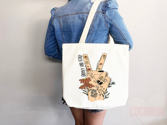 Kindness Tote Bag Canvas Womens Tote For Her Cute Tote Bag Reusable Bag Grocery Tote Shopper Aesthetic Tote Everyday Tote Eco Friendly Bag
