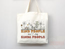 Kindness Tote Bag Canvas Womens Tote For Her Cute Tote Bag Reusable Bag Grocery Tote Shopper Aesthetic Tote Everyday Tote Eco Friendly Bag