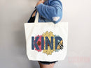 Kindness Tote Bag Canvas Womens Tote For Her Cute Tote Bag Reusable Bag Grocery Tote Shopper Aesthetic Tote Everyday Tote Eco Friendly Bag