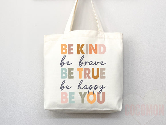 Kindness Tote Bag Canvas Womens Tote For Her Cute Tote Bag Reusable Bag Grocery Tote Shopper Aesthetic Tote Everyday Tote Eco Friendly Bag