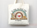 Kindness Tote Bag Canvas Womens Tote For Her Cute Tote Bag Reusable Bag Grocery Tote Shopper Aesthetic Tote Everyday Tote Eco Friendly Bag