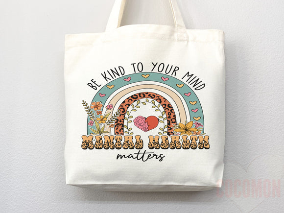 Kindness Tote Bag Canvas Womens Tote For Her Cute Tote Bag Reusable Bag Grocery Tote Shopper Aesthetic Tote Everyday Tote Eco Friendly Bag