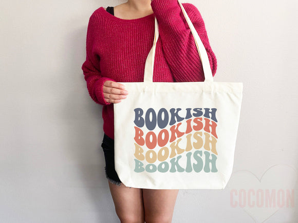 Book Lovers Tote School Bag Gift for Book Lover Gift For Bookworms Gift For Teachers Readers' Tote Library Tote Shopper Women's Tote for Her