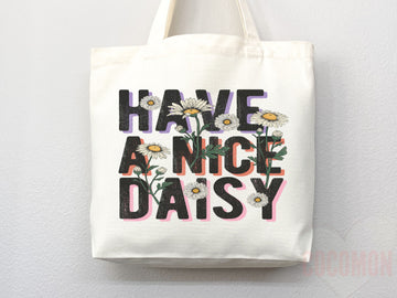 Floral Tote Flower Bag Gift for Floral Lover Flower Lover Gift Bag Womens Tote for Her Cute Tote Bag Reusable Bag Eco Friendly Tote Shopper