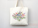 Floral Tote Flower Bag Gift for Floral Lover Flower Lover Gift Bag Womens Tote for Her Cute Tote Bag Reusable Bag Eco Friendly Tote Shopper