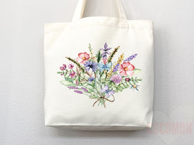 Wildflower Tote Bag — Gift (015)