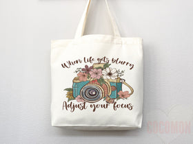 Floral Tote Flower Bag Gift for Floral Lover Flower Lover Gift Bag Womens Tote for Her Cute Tote Bag Reusable Bag Eco Friendly Tote Shopper