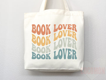 Book Lovers Tote School Bag Gift for Book Lover Gift For Bookworms Gift For Teachers Readers' Tote Library Tote Shopper Women's Tote for Her