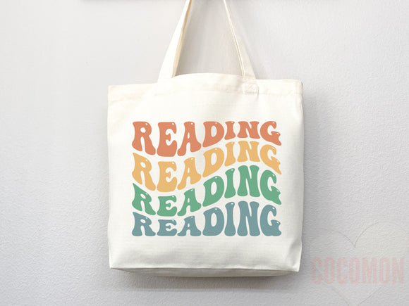 Book Lovers Tote School Bag Gift for Book Lover Gift For Bookworms Gift For Teachers Readers' Tote Library Tote Shopper Women's Tote for Her