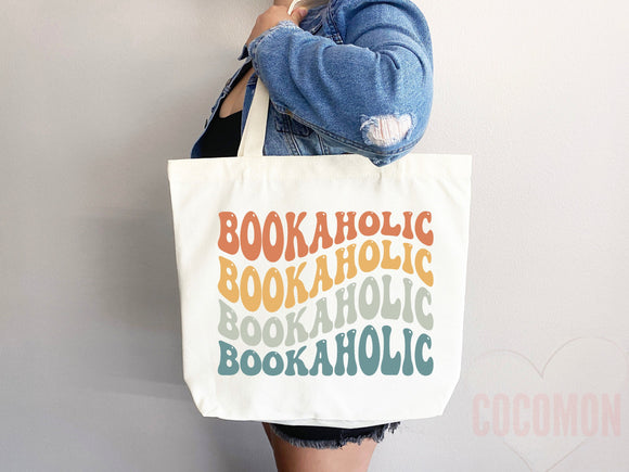 Book Lovers Tote School Bag Gift for Book Lover Gift For Bookworms Gift For Teachers Readers' Tote Library Tote Shopper Women's Tote for Her