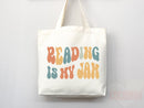 Book Lovers Tote School Bag Gift for Book Lover Gift For Bookworms Gift For Teachers Readers' Tote Library Tote Shopper Women's Tote for Her