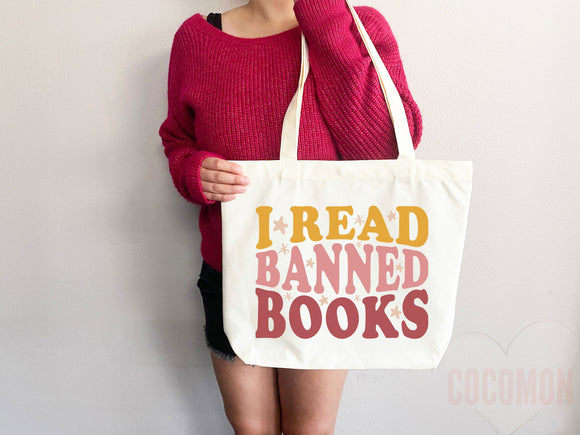 Book Lovers Tote School Bag Gift for Book Lover Gift For Bookworms Gift For Teachers Readers' Tote Library Tote Shopper Women's Tote for Her