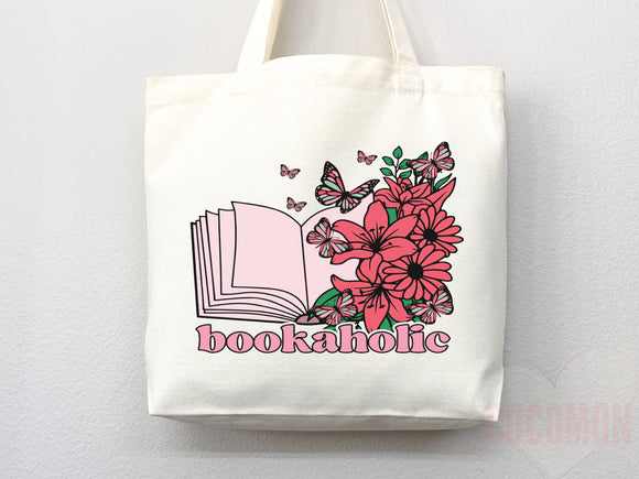 Book Lovers Tote School Bag Gift for Book Lover Gift For Bookworms Gift For Teachers Readers' Tote Library Tote Shopper Women's Tote for Her