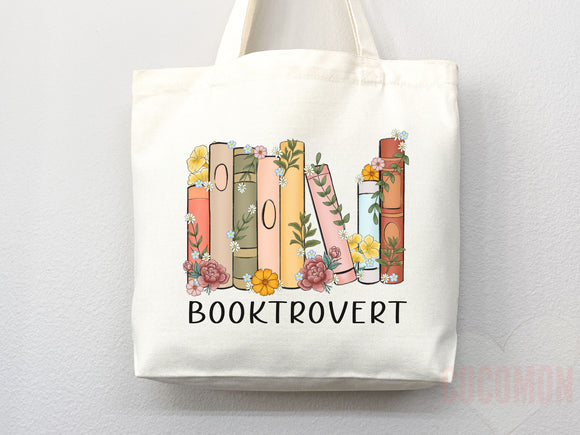 Book Lovers Tote School Bag Gift for Book Lover Gift For Bookworms Gift For Teachers Readers' Tote Library Tote Shopper Women's Tote for Her