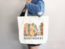 Book Lovers Tote School Bag Gift for Book Lover Gift For Bookworms Gift For Teachers Readers' Tote Library Tote Shopper Women's Tote for Her
