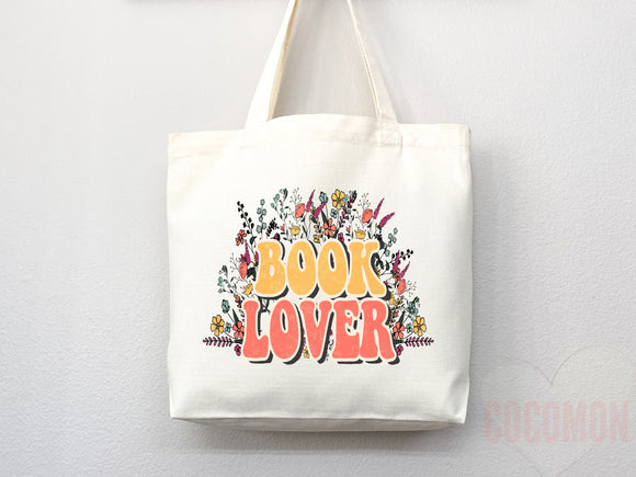 Book Lovers Tote School Bag Gift for Book Lover Gift For Bookworms Gift For Teachers Readers' Tote Library Tote Shopper Women's Tote for Her