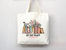 Book Lovers Tote School Bag Gift for Book Lover Gift For Bookworms Gift For Teachers Readers' Tote Library Tote Shopper Women's Tote for Her