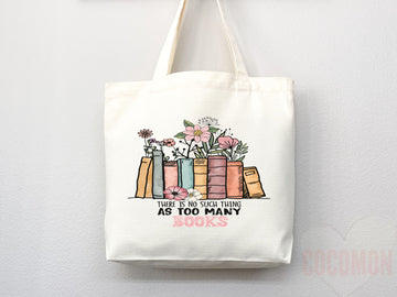 Book Lovers Tote School Bag Gift for Book Lover Gift For Bookworms Gift For Teachers Readers' Tote Library Tote Shopper Women's Tote for Her