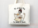 Book Lovers Tote School Bag Gift for Book Lover Gift For Bookworms Gift For Teachers Readers' Tote Library Tote Shopper Women's Tote for Her