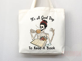 Book Lover Tote Bag — Book Lover Gift (054)