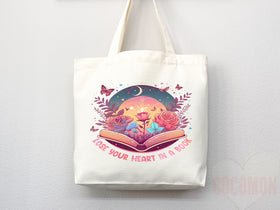 Book Lovers Tote School Bag Gift for Book Lover Gift For Bookworms Gift For Teachers Readers' Tote Library Tote Shopper Women's Tote for Her