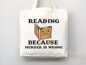 Book Lover Tote Bag — Book Lover Gift (063)