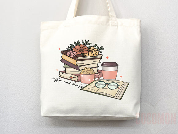 Book Lovers Tote School Bag Gift for Book Lover Gift For Bookworms Gift For Teachers Readers' Tote Library Tote Shopper Women's Tote for Her