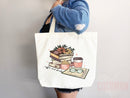 Book Lovers Tote School Bag Gift for Book Lover Gift For Bookworms Gift For Teachers Readers' Tote Library Tote Shopper Women's Tote for Her