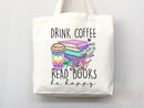 Book Lovers Tote School Bag Gift for Book Lover Gift For Bookworms Gift For Teachers Readers' Tote Library Tote Shopper Women's Tote for Her