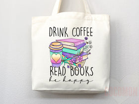 Book Lover Tote Bag — Book Lover Gift (069)