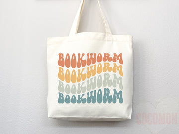 Book Lovers Tote School Bag Gift for Book Lover Gift For Bookworms Gift For Teachers Readers' Tote Library Tote Shopper Women's Tote for Her