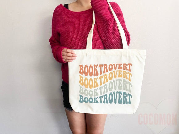 Book Lovers Tote School Bag Gift for Book Lover Gift For Bookworms Gift For Teachers Readers' Tote Library Tote Shopper Women's Tote for Her