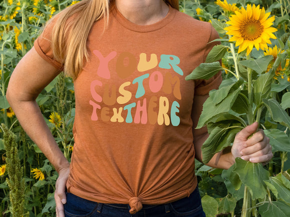 Personalized T-shirt Custom T-Shirts Custom Shirt Personalized Shirt Custom Shirt Printing Custom Shirt for Women Custom Shirt for Men