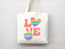 Pride Tote Bag LGBT Pride Tote LGBTQ Pride Bag Gift for Her Trans Pride Tote Shopper Women's Tote Lesbian Pride Gift Gay Pride Cute Tote Bag