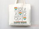 Pride Tote Bag LGBT Pride Tote LGBTQ Pride Bag Gift for Her Trans Pride Tote Shopper Women's Tote Lesbian Pride Gift Gay Pride Cute Tote Bag