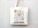 Pride Tote Bag LGBT Pride Tote LGBTQ Pride Bag Gift for Her Trans Pride Tote Shopper Women's Tote Lesbian Pride Gift Gay Pride Cute Tote Bag