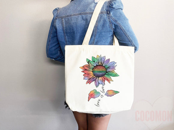 Pride Tote Bag LGBT Pride Tote LGBTQ Pride Bag Gift for Her Trans Pride Tote Shopper Women's Tote Lesbian Pride Gift Gay Pride Cute Tote Bag