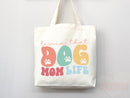 Dog Mom Tote Bag Gift For Dog Mom Animal Lover Tote Shopper Dog Lover Bag New Dog Mom Gift for Her Puppy Mom Tote Shopper Women's Tote Bag