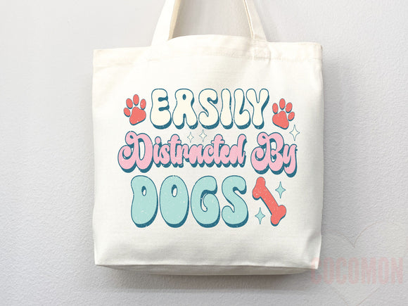 Dog Mom Tote Bag Gift For Dog Mom Animal Lover Tote Shopper Dog Lover Bag New Dog Mom Gift for Her Puppy Mom Tote Shopper Women's Tote Bag