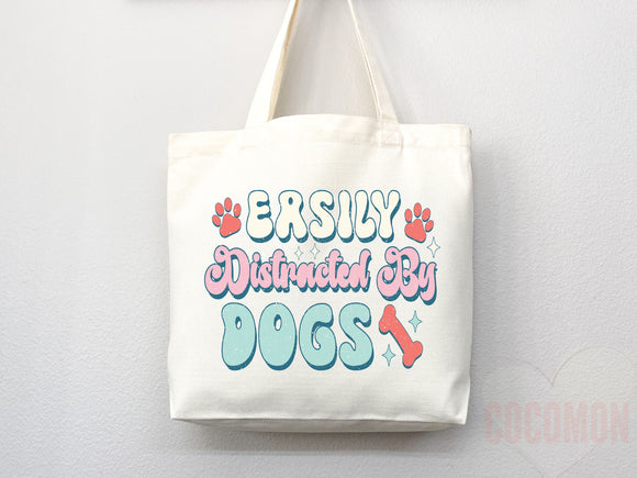 Dog Mom Tote Bag Gift For Dog Mom Animal Lover Tote Shopper Dog Lover Bag New Dog Mom Gift for Her Puppy Mom Tote Shopper Women's Tote Bag