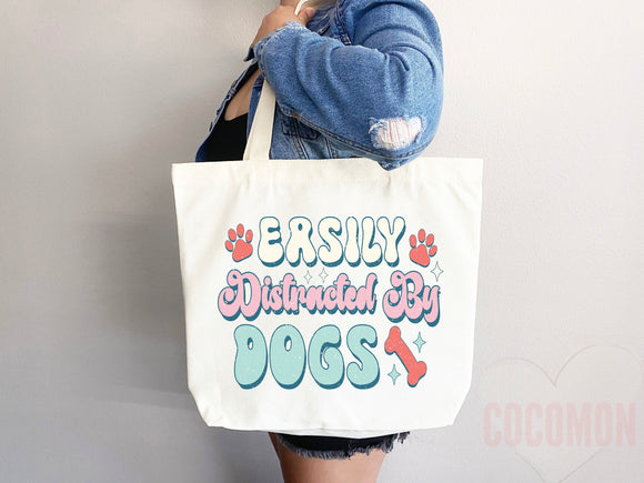 Dog Mom Tote Bag Gift For Dog Mom Animal Lover Tote Shopper Dog Lover Bag New Dog Mom Gift for Her Puppy Mom Tote Shopper Women's Tote Bag