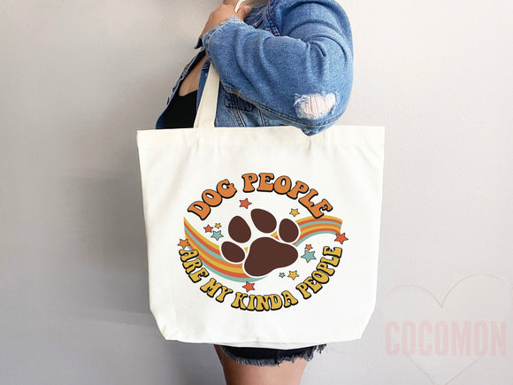 Dog Mom Tote Bag Gift For Dog Mom Animal Lover Tote Shopper Dog Lover Bag New Dog Mom Gift for Her Puppy Mom Tote Shopper Women's Tote Bag