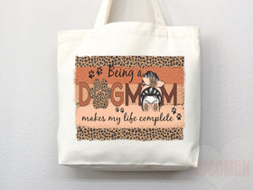 Dog Mom Tote Bag — Gift for Dog Lover (025)