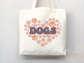 Dog Mom Tote Bag — Gift for Dog Lover (028)