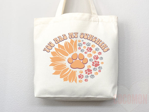 Dog Mom Tote Bag Gift For Dog Mom Animal Lover Tote Shopper Dog Lover Bag New Dog Mom Gift for Her Puppy Mom Tote Shopper Women's Tote Bag
