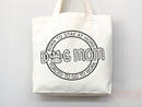 Dog Mom Tote Bag Gift For Dog Mom Animal Lover Tote Shopper Dog Lover Bag New Dog Mom Gift for Her Puppy Mom Tote Shopper Women's Tote Bag