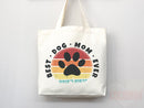 Dog Mom Tote Bag Gift For Dog Mom Animal Lover Tote Shopper Dog Lover Bag New Dog Mom Gift for Her Puppy Mom Tote Shopper Women's Tote Bag